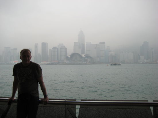 Hongkong Island und Regen ohne Ende