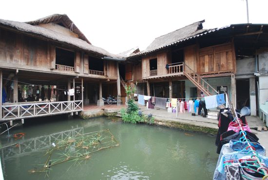 Der Hof unserer Gastfamilie