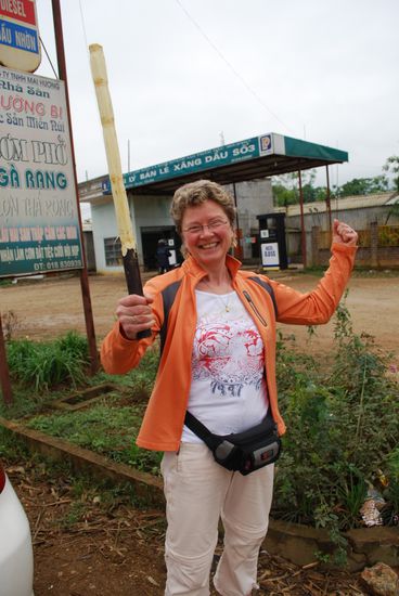 Ute macht die Darth-Mama und übt für den Krieg der Sterne