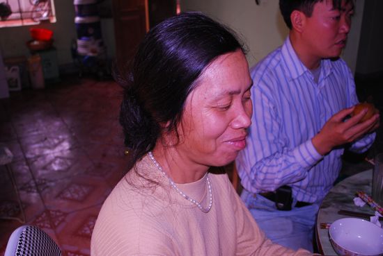 Nangs Mutter, eine sehr liebe Frau