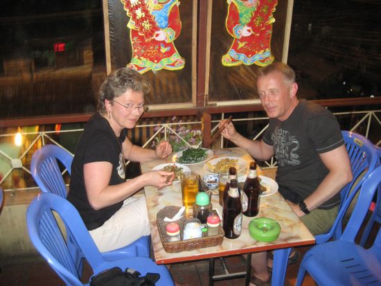 Abschiedsessen in Hanoi