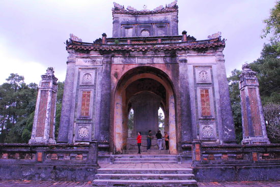 Die Grabanlage von Koenig Tu Duc