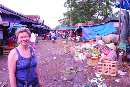 Nach dem Palast gehts auf den Markt