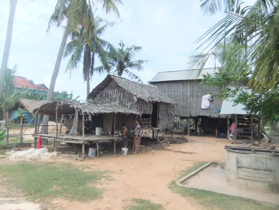 Auf dem Weg von Siem Reap zum See