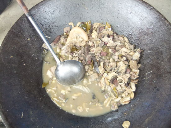 Sieht aus wie Wurstsuppe, is aber nich...