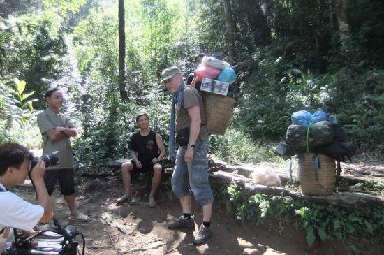 Sherpa wollte ich nicht sein, mein Rucksack reicht mir!