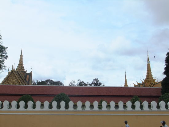 Ueber die Mauer geschaut, mehr war nicht drin