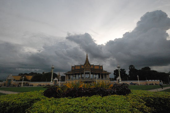 Bald kommt ein Gewitter