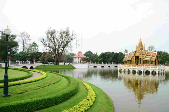Palastanlage des Königs in Ayutthaya