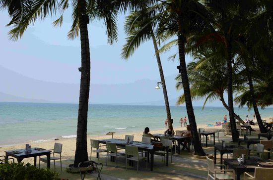 Hier gab es jeden Morgen das Frühstück.