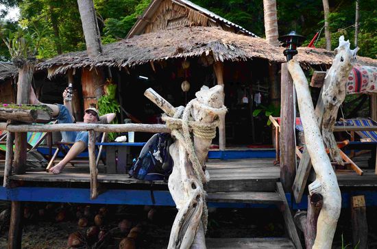 Zwischendurch immer wieder abhängen und genießen...