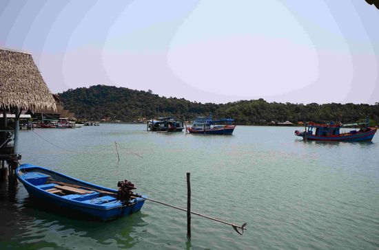 Bang bao, ein Fischerdorf im Süden
