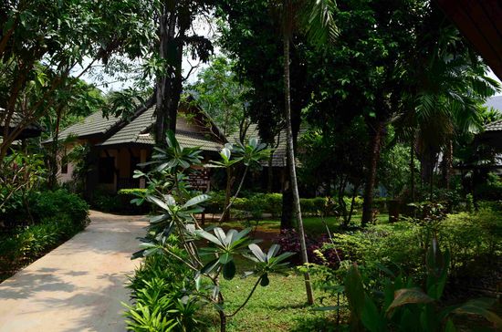 Unser Bungalow im KC Grand Resort, hier auch noch ein Video