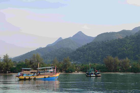 Abfahrt zur Schnorcheltour