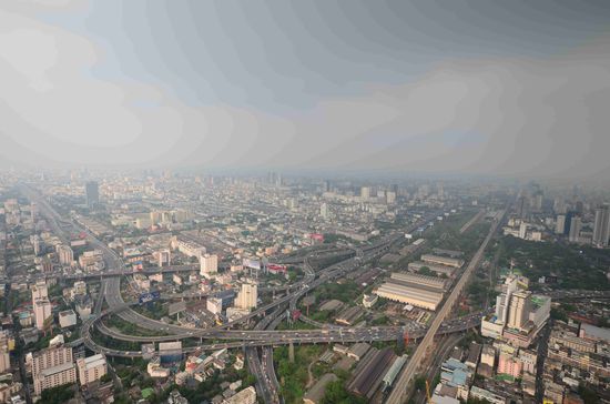 Blick vom Baiyoke Tower