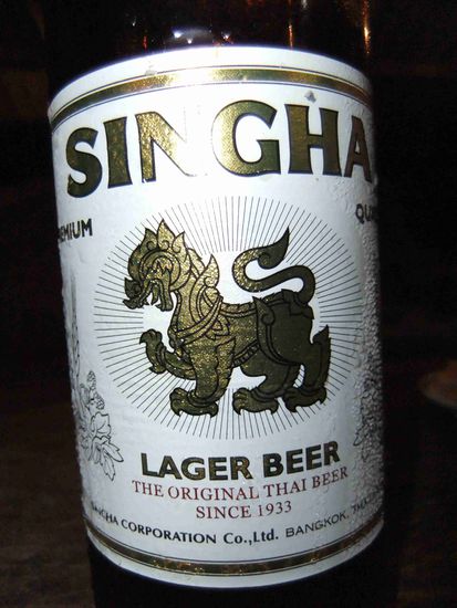 Thailändisches Erfrischungsgetränk mit 6 Buchstaben???
Richtig!!!  SINGHA!!!!!