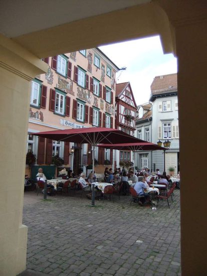 Der Marktplatz in Eberbach