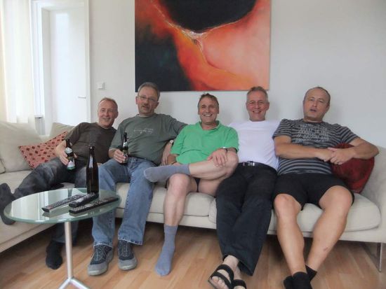 Jetzt ist wirklich alles gut.
Bei Jürgen daheim in Mannheim am Ziel!