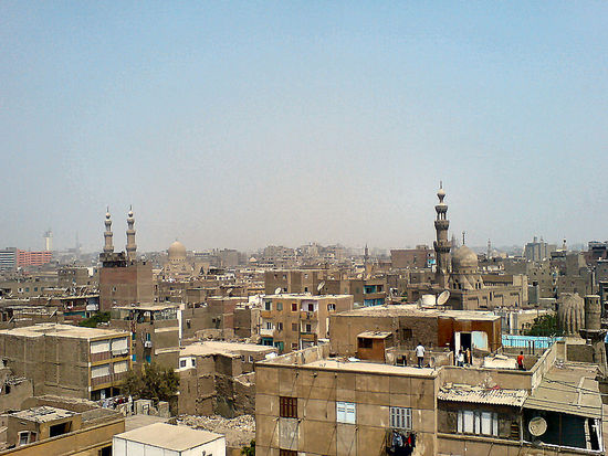 vom Minarett der Mardani-Moschee