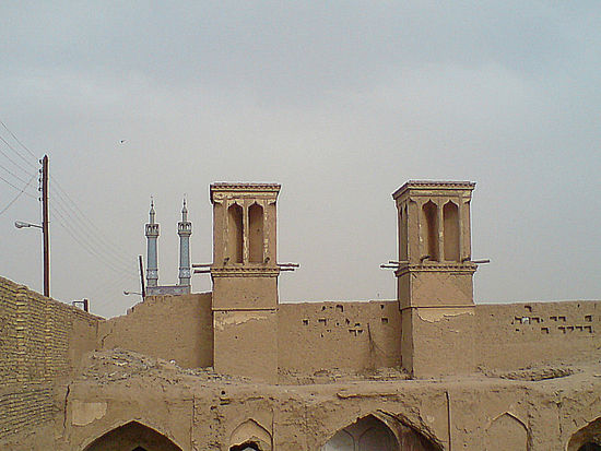 Windtürme mit Minaretten