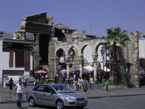 DAMASKUS - Römische Relikte