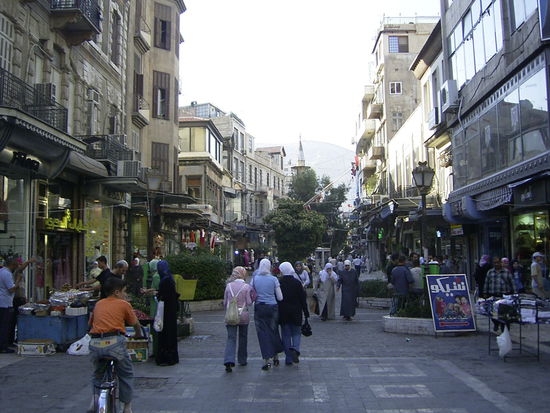 DAMASKUS - Fußgängerzone