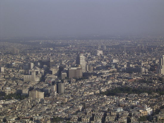 DAMASKUS - Blick vom Jebel Qassyun