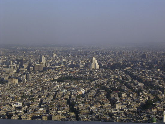 DAMASKUS - Blick vom Jebel Qassyun