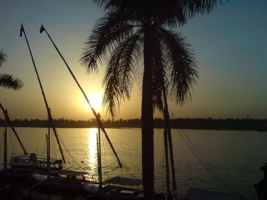 LUXOR - Abendstimmung am Nil