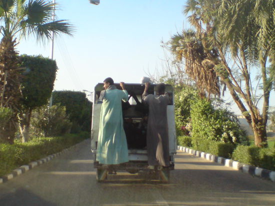 Ägyptische Art zu reisen