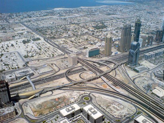 Fast wie aus dem Flugzeug: Der Blick vom Burj Khalifa