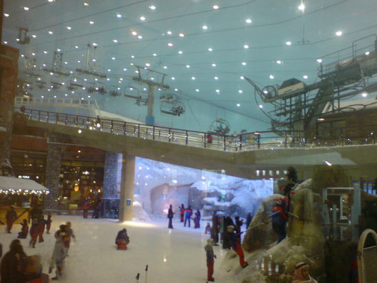 Dubai-Ski im Mall of the Emirates