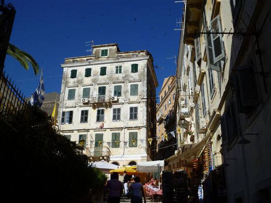 Ein altes Haus in Kerkyra