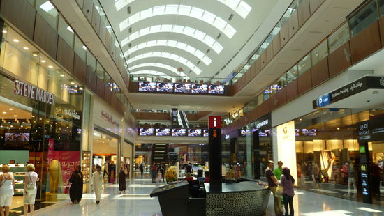 ... während ihre Besitzer in den Malls teuer shoppen gehen.