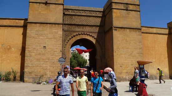 Die alte Stadtmauer der Medina