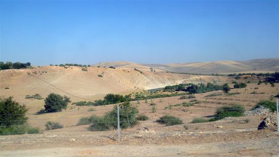 Karge Landschaften ...