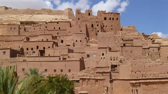 Die alten Lehmhäuser waren schon immer eine begehrte Kulisse für Orient-Spielfilme.