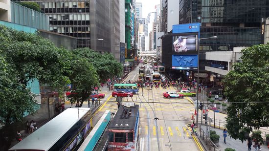 Berühmt in Hong Kong: Die alten Trams