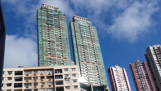 Wohnblocks am Fortress Hill