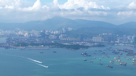 .......und den Victoria Harbour belohnt.
