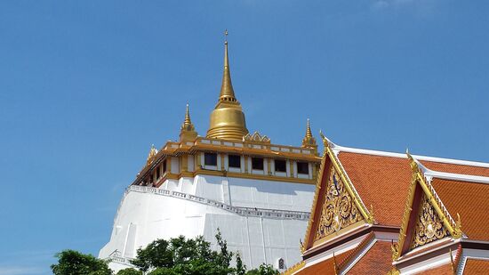 Die Anlage von unten.