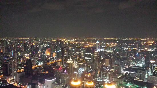 Die Höhendifferenz zu meinem Zimmer macht nicht wirklich viel aus.