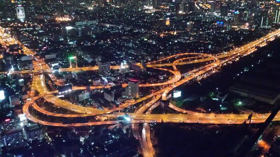 Toll, dieses ineinander vrschlungene Autobahnkreuz