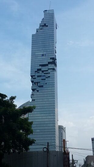 Die moderne Seite Bangkoks