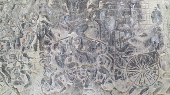 Fresken erzählen von Kriegen