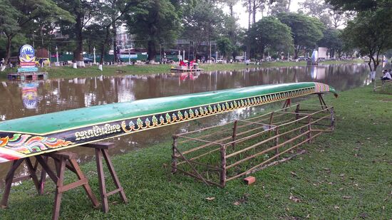 Hier werden die "Rennboote" fit gemacht.