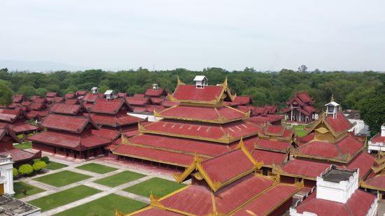 Die Palastanlage vom Aussichtsturm