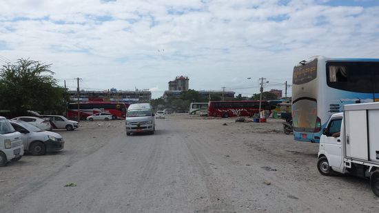 Interessant: Der Mandalay Busbahnhof