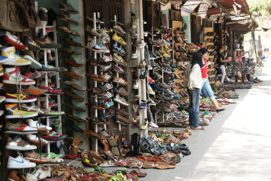 Für Schuhliebhaber könnte etwas dabei sein 