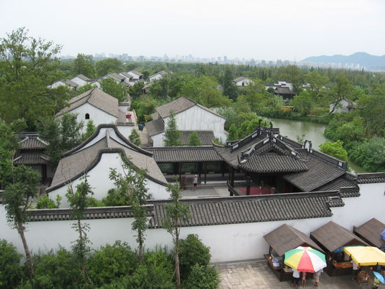 die Wetlands von oben